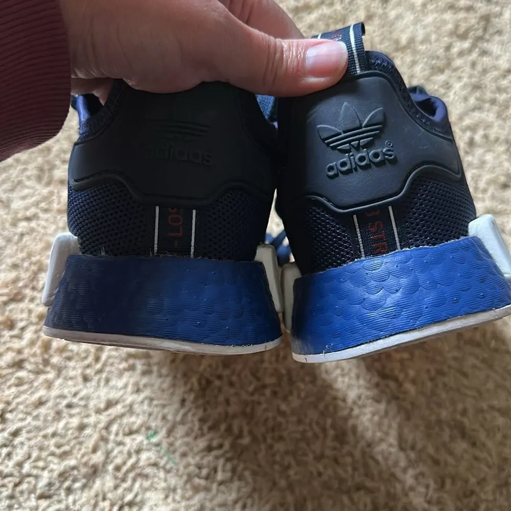 adidas |  NMD R1 United By Sneakers Los Angeles in Blue | 10